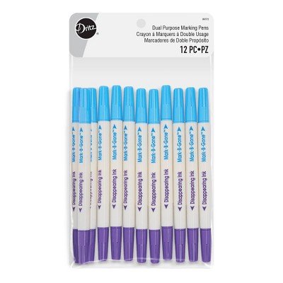 Dritz® Pink and Purple Marking and Disappearing Ink Pen Set