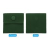 Unique Bargains Luxury Portable Soft Lightweight Jewelry Pouches with Snap Button 5 Pcs - 4 of 4