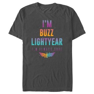 Men's Lightyear I'm Buzz Lightyear I'm Always Sure T-Shirt - 1 of 4
