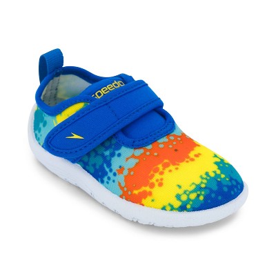Speedo Toddler Boys' Printed Shore Explorer Water Shoes - Blue Seafoam
