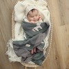 100% Luxury Cotton Soft Knit Swaddle Baby Blanket for Blanket for Newborns and Infants Boys and Girls - 2 of 4