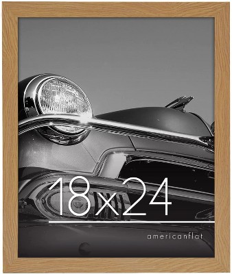 Americanflat 24x36 Poster Frame In Gold With Polished Plexiglass ...