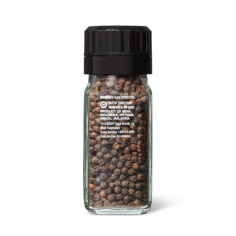 Black Peppercorn Grinder - 1.8oz - Good &#38; Gather&#8482;, 4 of 5