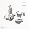 Nambé Nativity Set – 4-Piece Holiday Figurine Collection with Shepherd, Sheep, Camel & Donkey, Silver Alloy Christmas Decoration for Nativity Display - 4 of 4