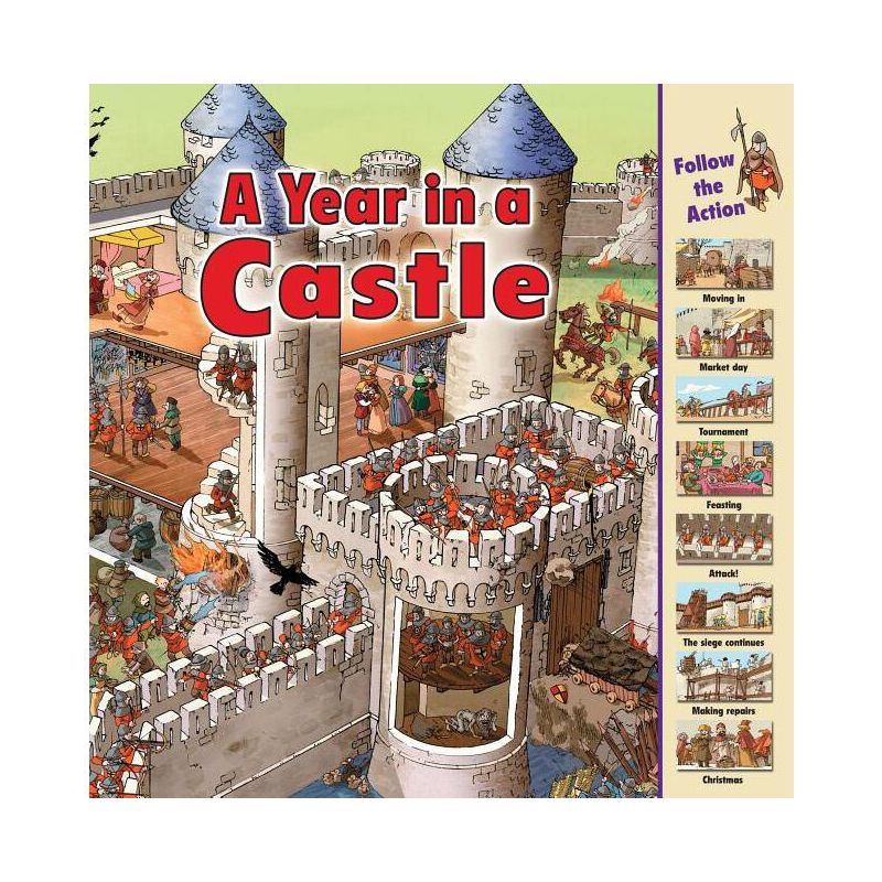 A Year in a Castle - (Time Goes by) by  Rachel Coombs (Paperback), 1 of 2
