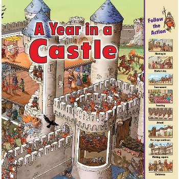 A Year in a Castle - (Time Goes by) by  Rachel Coombs (Paperback)