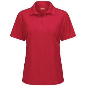 Red Kap Women's Short Sleeve Performance Knit Flex Series Pro Polo - 1 of 3
