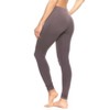 Felina Womens Velvety Super Soft Lightweight Leggings, 2-Pack Yoga Pants - 3 of 4