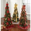 BrylaneHome 4.5 Ft Fully Decorated Pre-Lit Pop-Up Christmas Tree - 4 of 4