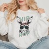 Simply Sage Market Women's Graphic Sweatshirt Green Hip Hop Bunny - 2 of 3