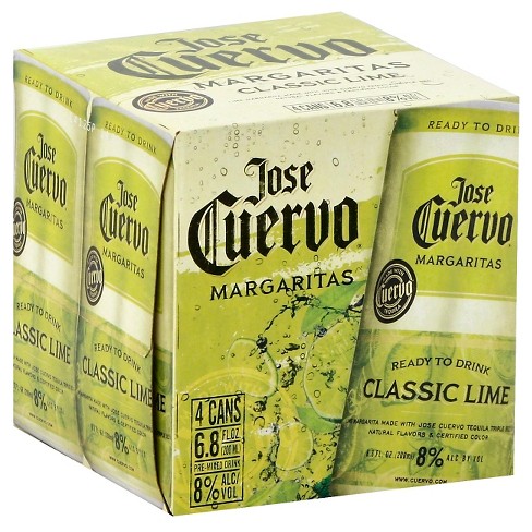 jose cuervo ready to drink margarita calories