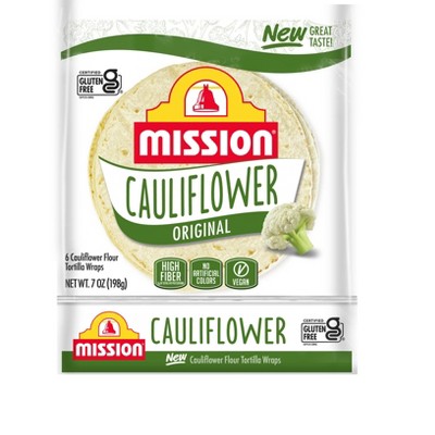 Mission Vegan Cauliflower Tortillas - 6ct