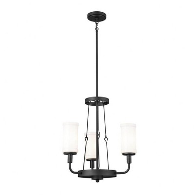 Kichler Lighting Vetivene 3 - Light Chandelier in  Textured Black
