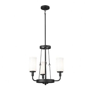 Kichler Lighting Vetivene 3 - Light Chandelier in  Textured Black - 1 of 4