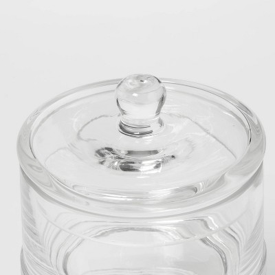 Tiered Canister Apothecary Glass Clear - Threshold&#8482;