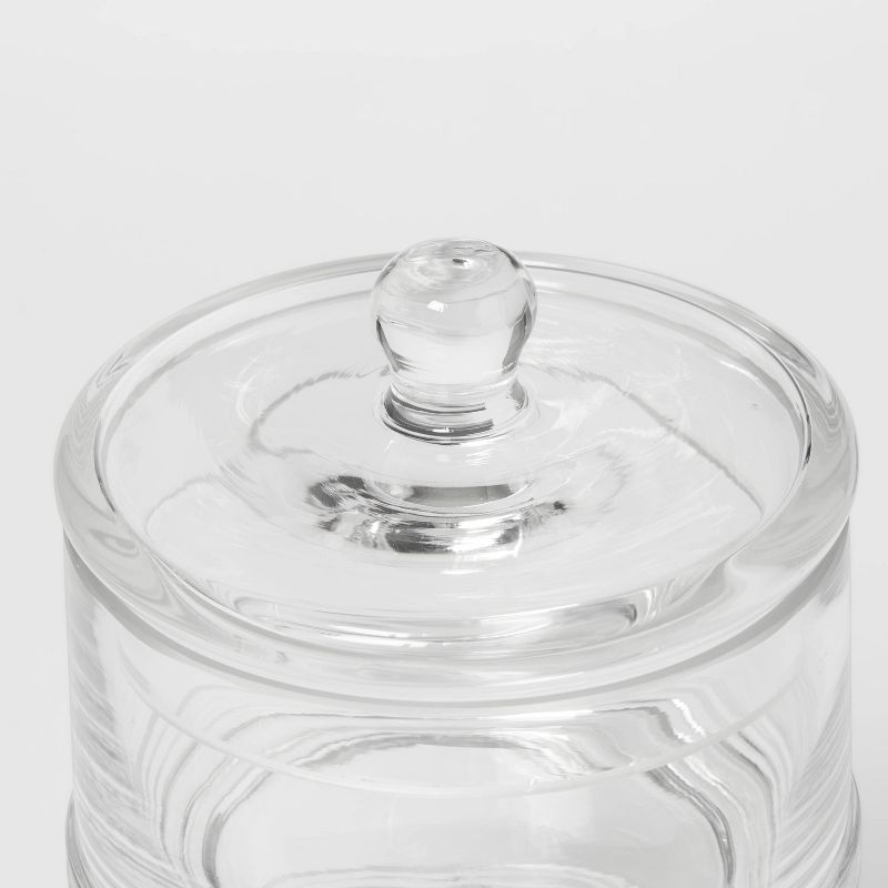 Tiered Canister Apothecary Glass Clear - Threshold&#8482;, 5 of 12