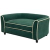 UbMelt Dog Bed Elegant Pet Bed for Dogs Comfy Dog Couch with Wood Legs Durable Elevated Dog Sofa Bed Modern and Stylish Dog Sofa - 2 of 4