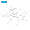 Unique Bargains Jewelry Handmade Triangle Earrings Beading Hoop 30 Pcs - 3 of 4