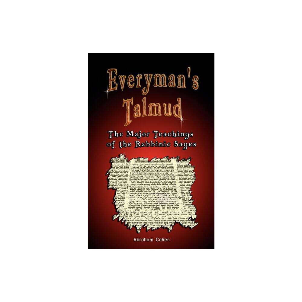 Everyman's Talmud - by Abraham Cohen (Paperback)