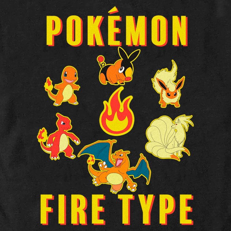 Men's Pokemon Generations Fire Type T-Shirt, 2 of 6