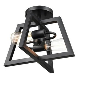 Millennium Lighting 2 - Light Flush Mount in  Matte Black - 1 of 1