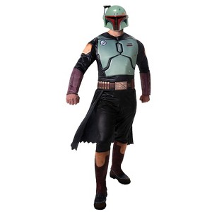 Jazwares Men's Boba Fett Qualux Costume - Size X Large - Brown - 1 of 1