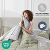 Nestl 9 Piece Reversible Comforter Set, Bed in a Bag, All in one Bed Set with Down Alternative Pillows - 3 of 4