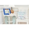 Beachcombers Navy Picture Photo Frame 5"x7" with Jute Rope Accent Wood Coastal Nautical Home Decor for Tabletop Display Wall - 3 of 4
