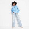 Adult Poppi Future of Soda Graphic Hoodie Sweatshirt - Blue - 3 of 4