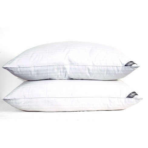 Jumbo 2pk Microgel Cotton Bed Pillow - Nearlydown : Target