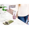 Elanze Designs My Happy Place Bejeweled Castle 20 ounce Stainless Steel Travel Tumbler with Lid For Your On The Go Beverages - 4 of 4
