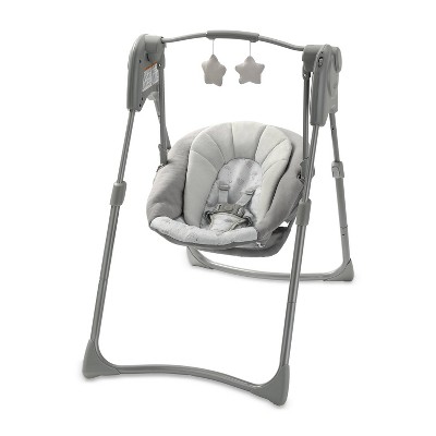 Graco Slim Spaces Compact Baby Swing - Reign