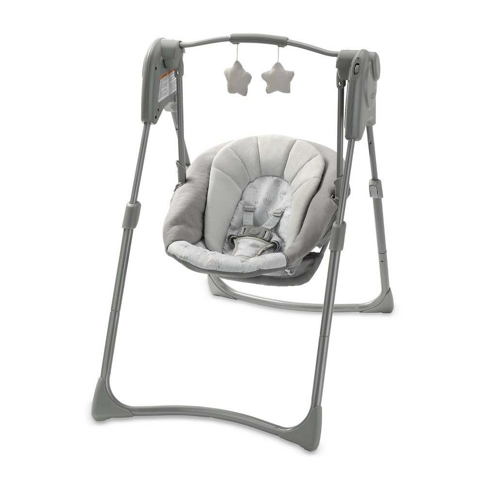 UPC 047406181391 product image for Graco Slim Spaces Compact Baby Swing - Reign | upcitemdb.com