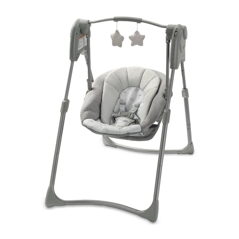 Graco Slim Spaces Compact Baby Swing, 1 of 9