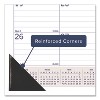 DuraGlobe Monthly Desk Pad Calendar, 22 x 17, White/Blue/Gray Sheets, Black Binding/Corners, 12-Month (Jan to Dec): 2026 - 3 of 4