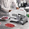 Wechef 10" Commercial Meat Slicer 240W 530RPM Electric Cheese Deli Food Slicer Stainless Steel Blade Veggies Cutter - 3 of 4