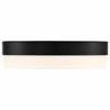 Access Lighting Roma 1 - Light Flush Mount in  Matte Black - 3 of 4