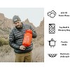 Kammok Bobcat 45°F Down Filled Trail Blanket | Convertible and Wearable Sleeping Bag | Hammock Quilt with Stuff Sack For Backpacking - 3 of 4