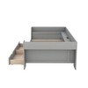 YOOCOZZ Twin Daybed with Shelves, Drawers, and Built-In Charging Station - 3 of 4