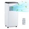 Portable Air Conditioners with Remote Control, 10000 BTU Portable AC Unit Built-in Cool, Dry, Fan Modes,Cools Room up to 450 Sq. ft,White - 4 of 4