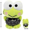 Hello Kitty and Friends Series 2, Keroppi 8-inch Punks Frog Plush - Officially Licensed Stuffed Animal Toy -Gift for Kids, Girls, Boys & Fans, Ages 6+ - 2 of 4