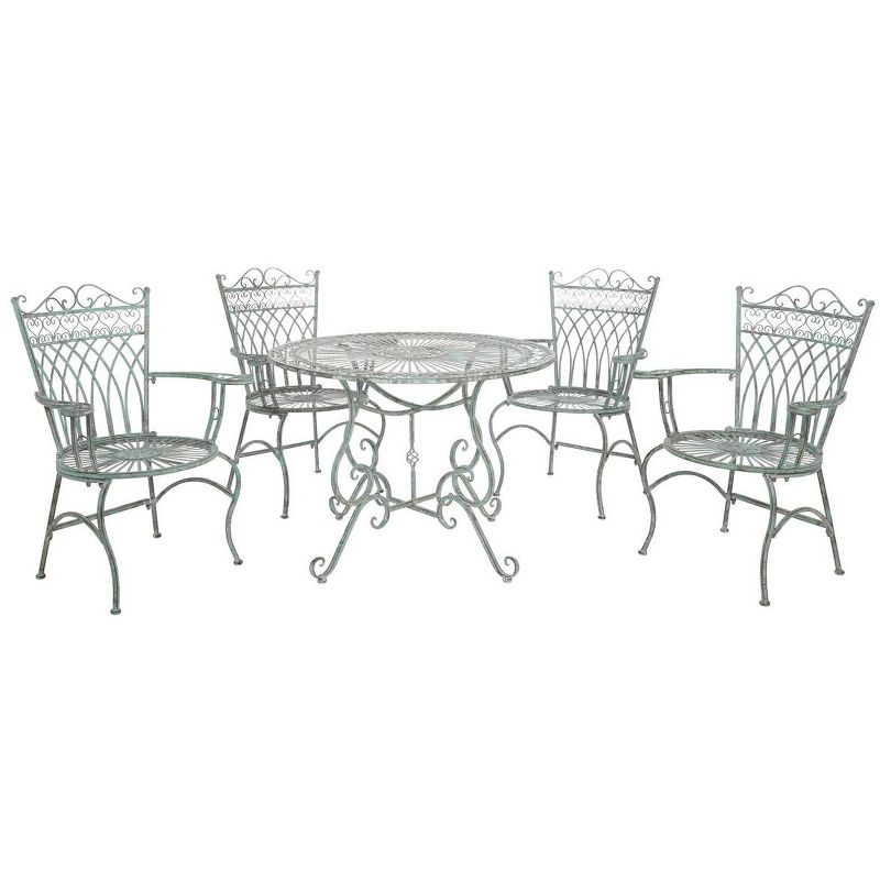 Thessaly 5 Piece Patio Outdoor Seating Set  - Safavieh, 1 of 7