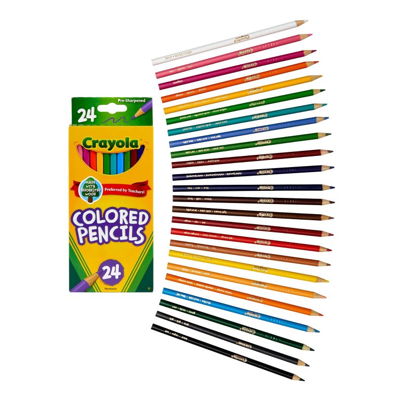Crayola 24ct Pre-Sharpened Colored Pencils, 4 of 8