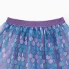 Disney Princess Toddler/Kid Girls Ariel 2pcs  Flutter-sleeve Top with Mermaid Scales Print Mesh Skirts Set - 2 of 4