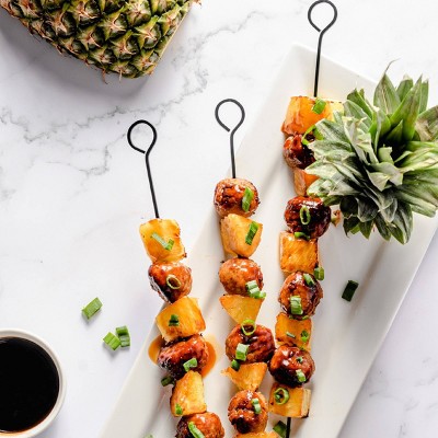 Amylu Foods Teriyaki Pineapple Chicken Meatballs - 10oz