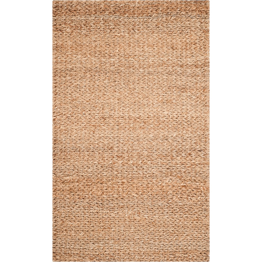 3'x5' John Solid Woven Rug Natural - Safavieh