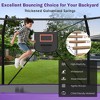 14/16FT Trampoline with LED Lights & Basketball HoopRound, Outdoor Recreational Trampoline for Kids and Adults - ModernLuxe - 4 of 4