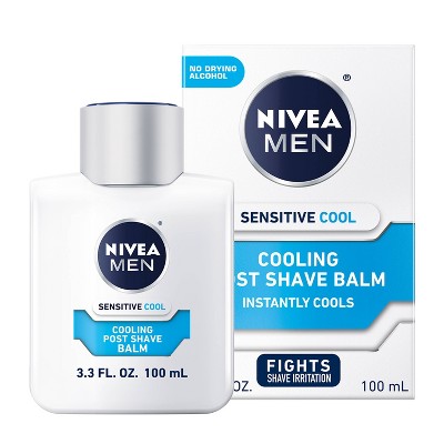 Nivea Men's Sensitive Cooling Post Shave Balm for Sensitive Skin - 3.3 fl oz