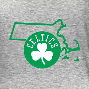 NBA Boston Celtics Women's Short Sleeve Burnout Scoop T-Shirt - 1 of 4