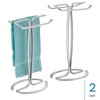 T-Shape Countertop Hand Towel Holder - Set of 2 - Chrome - 2 of 4
